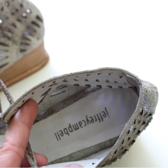 Jeffrey Campbell Rodillo wedge sandals - Picture 8 of 11